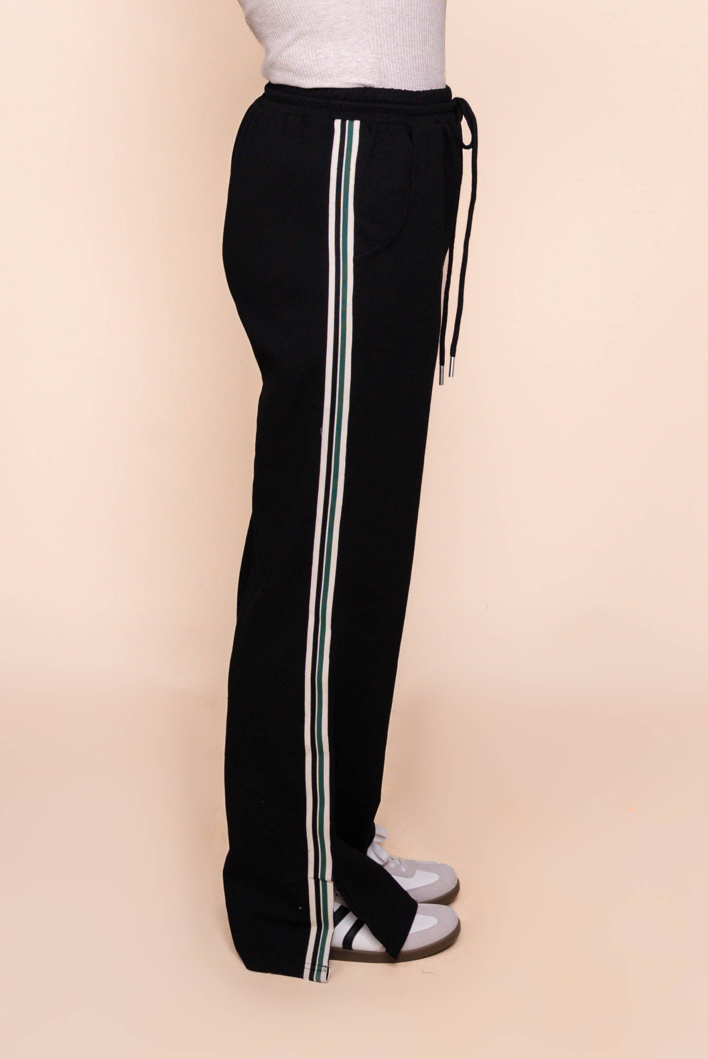 Harley Jersey Pants in Black