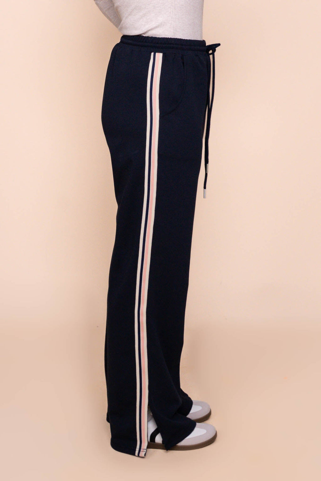 Harley Jersey Pants in Dark Navy