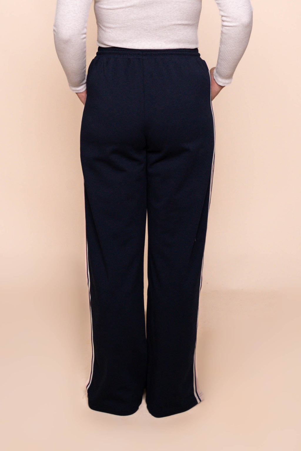 Harley Jersey Pants in Dark Navy