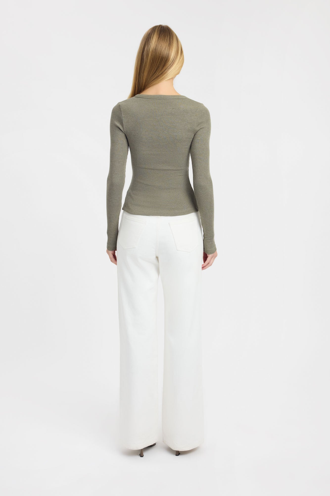 Bec Button Long Sleeve Top