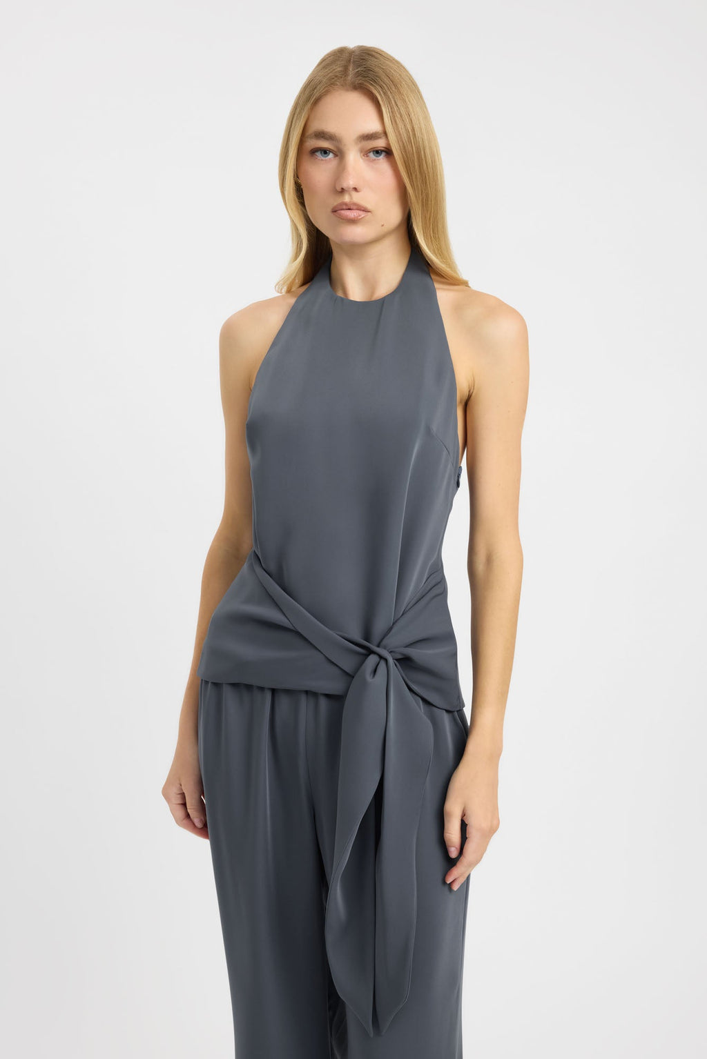 Maria Halter Wrap Top