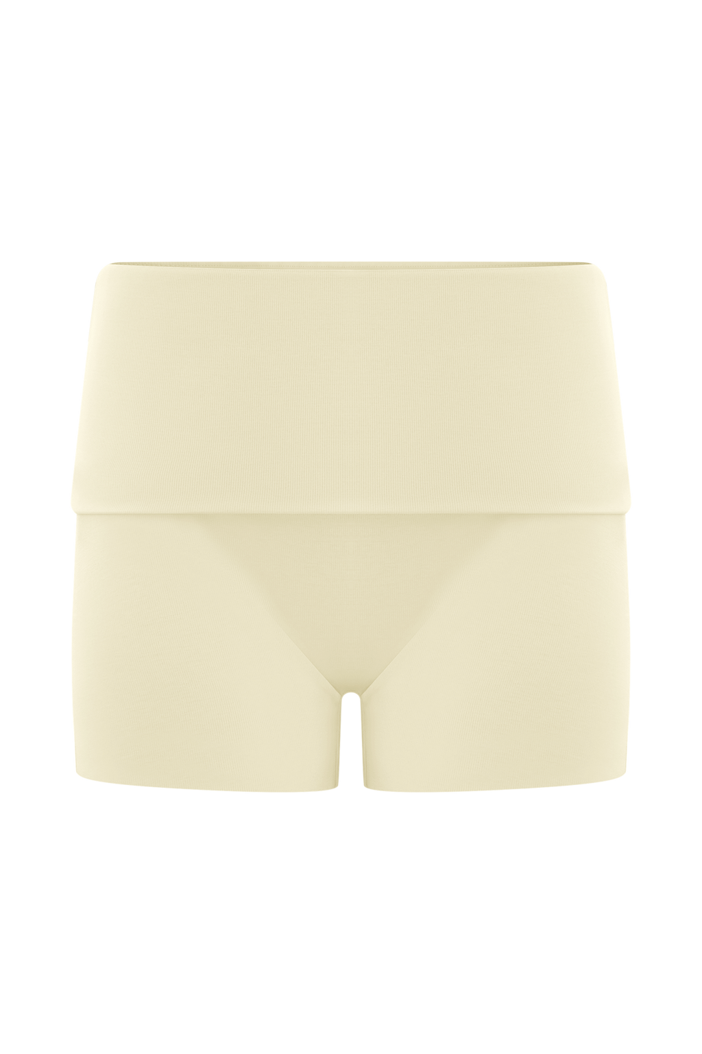 Birdie Fold Over Shorts - Ivory