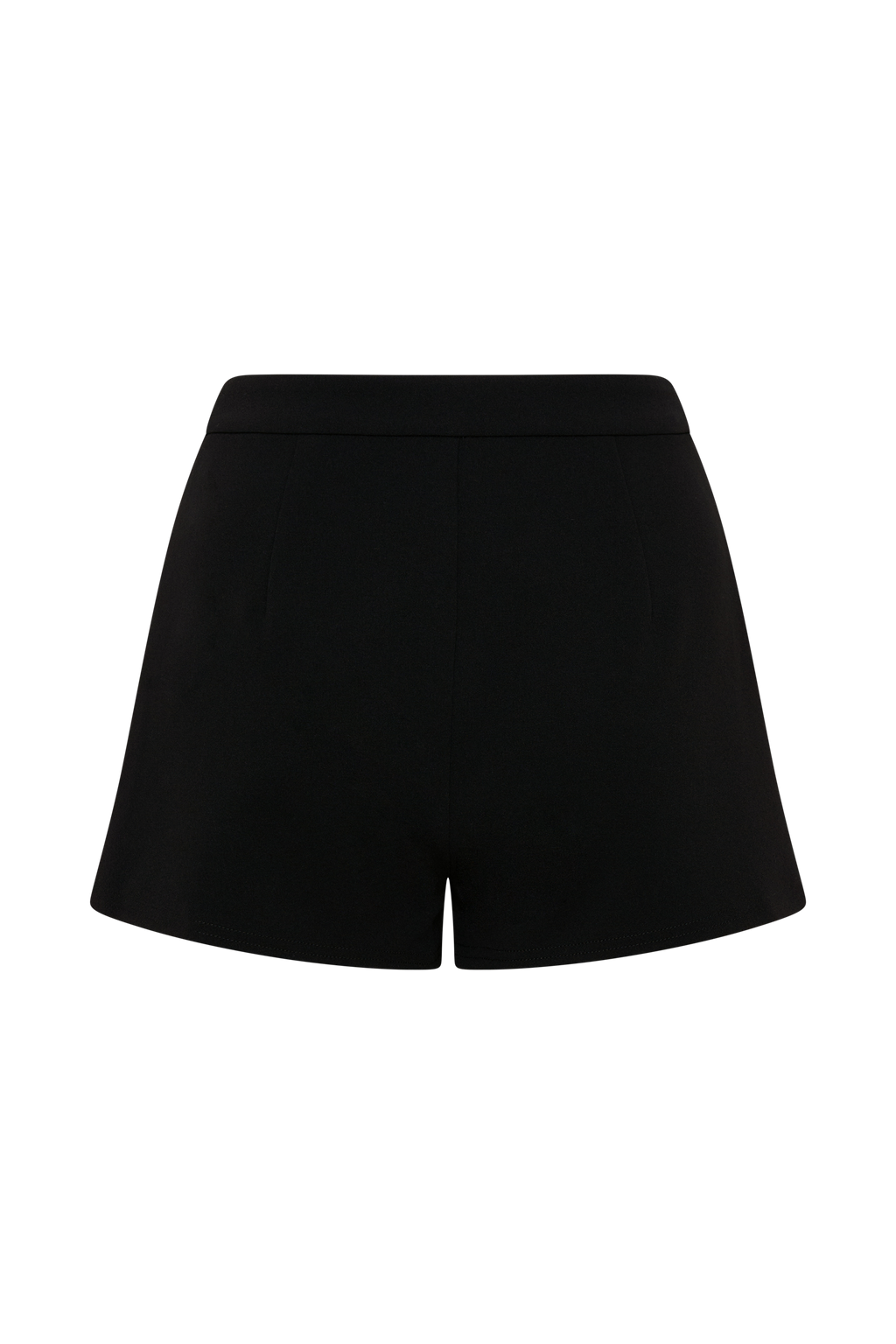 Blanca Stretch Crepe Shorts - Black
