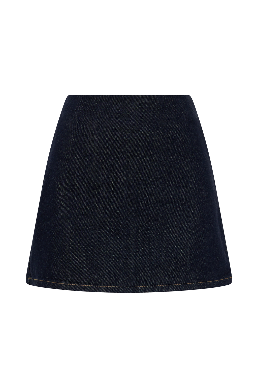 Ellie Denim Mini Skirt - Washed Indigo Blue