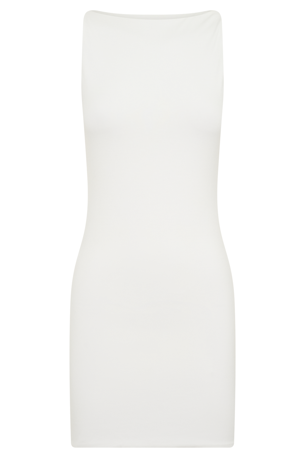 Yura Backless Twist Mini Dress - White