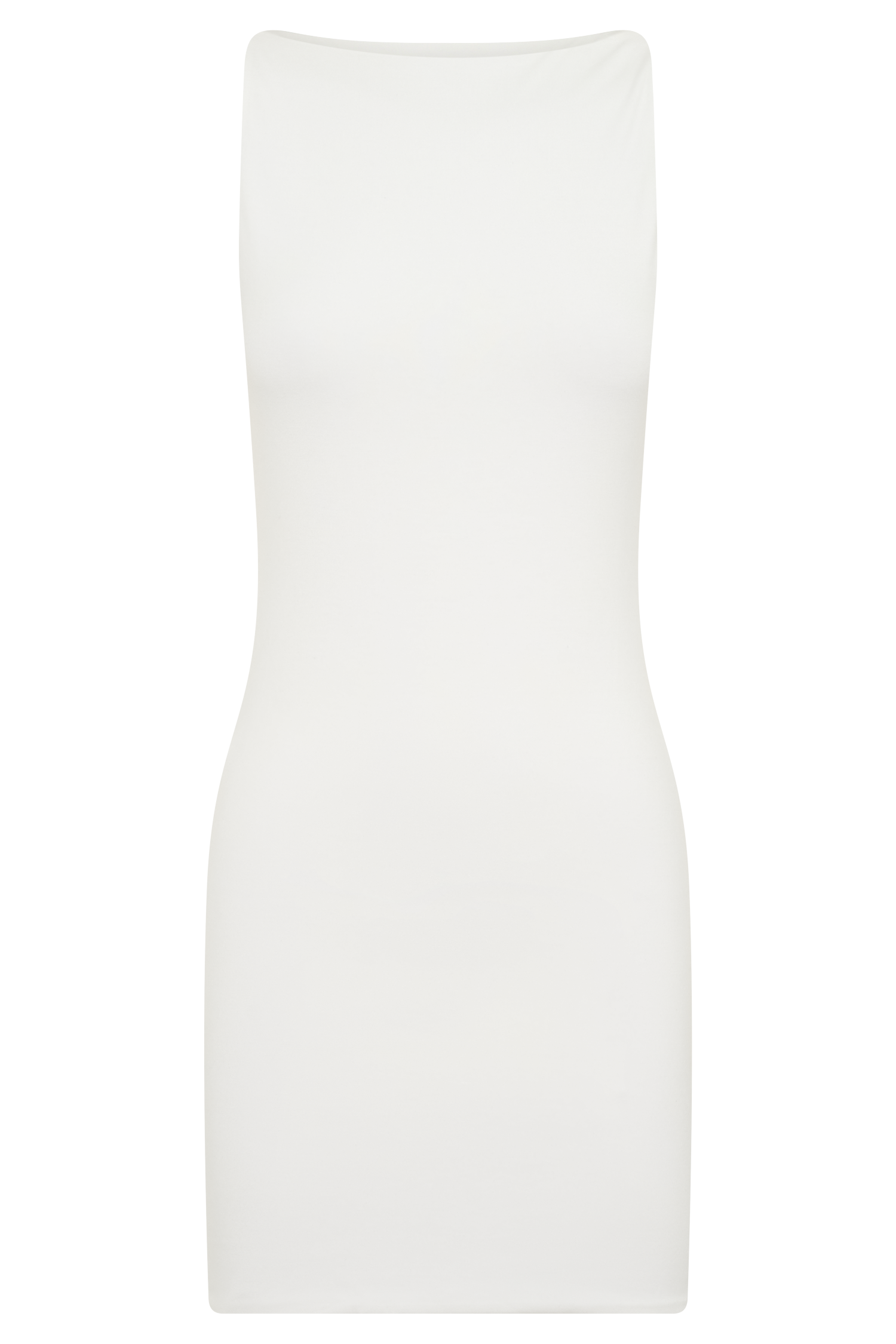 Yura Backless Twist Mini Dress - White