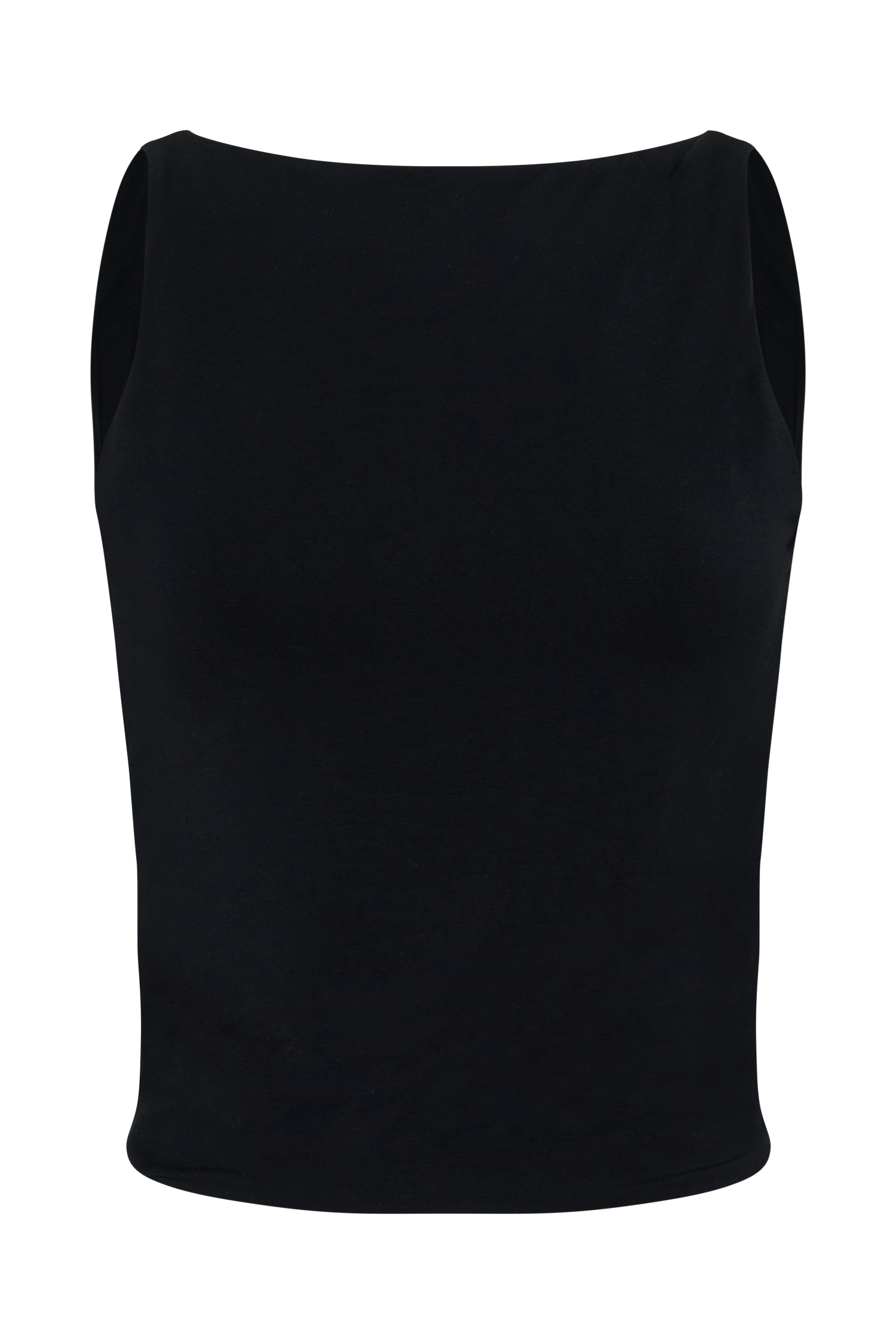 Yura Backless Twist Top - Black