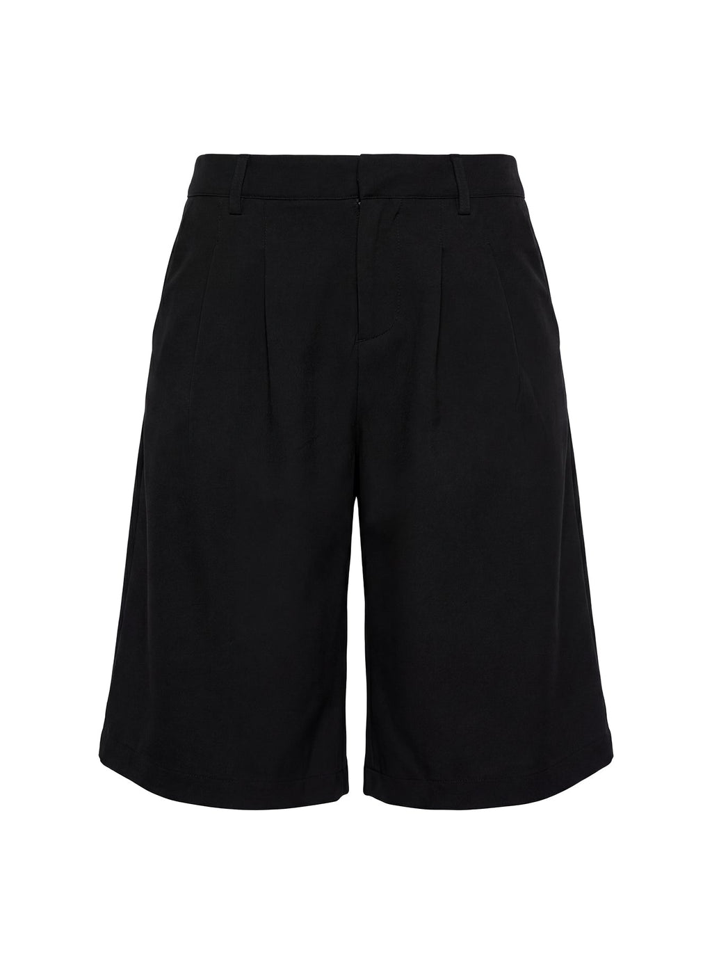 Brynah Pintuck Tailored Short Black