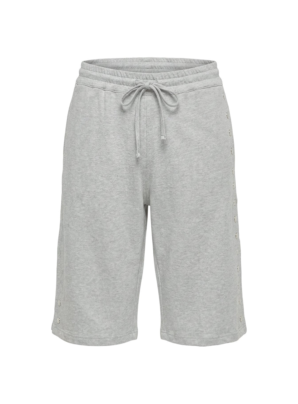Kether Longline Basketball Studs Short Grey Marle