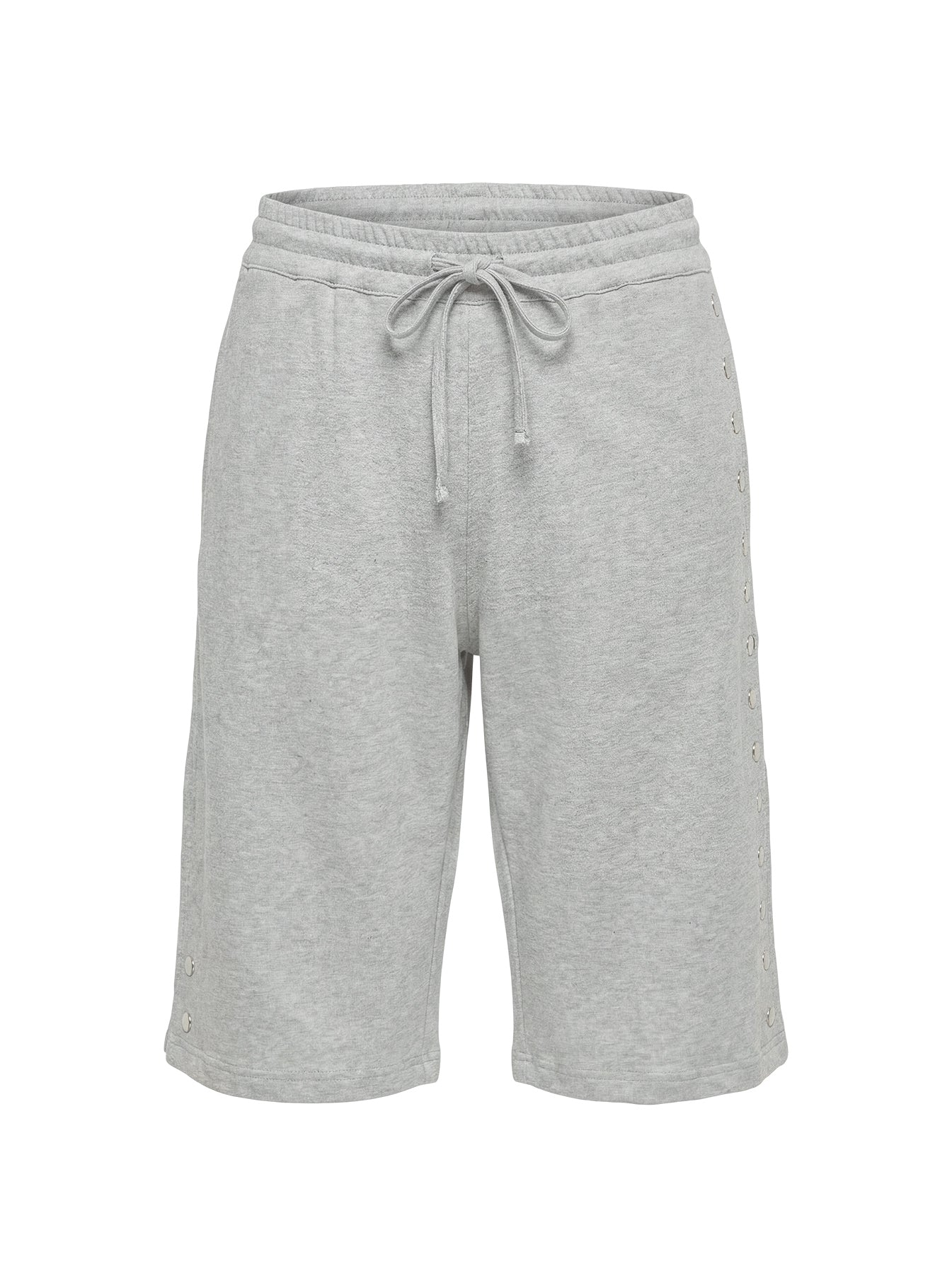 Kether Longline Basketball Studs Short Grey Marle