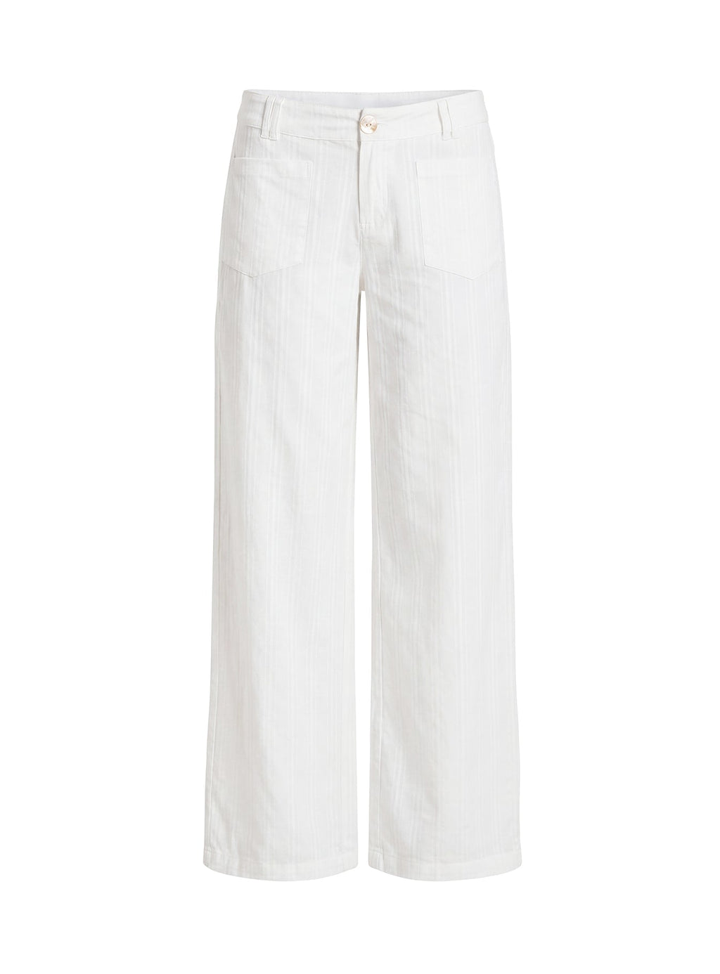 Vendi Low Rise Pant White Petite
