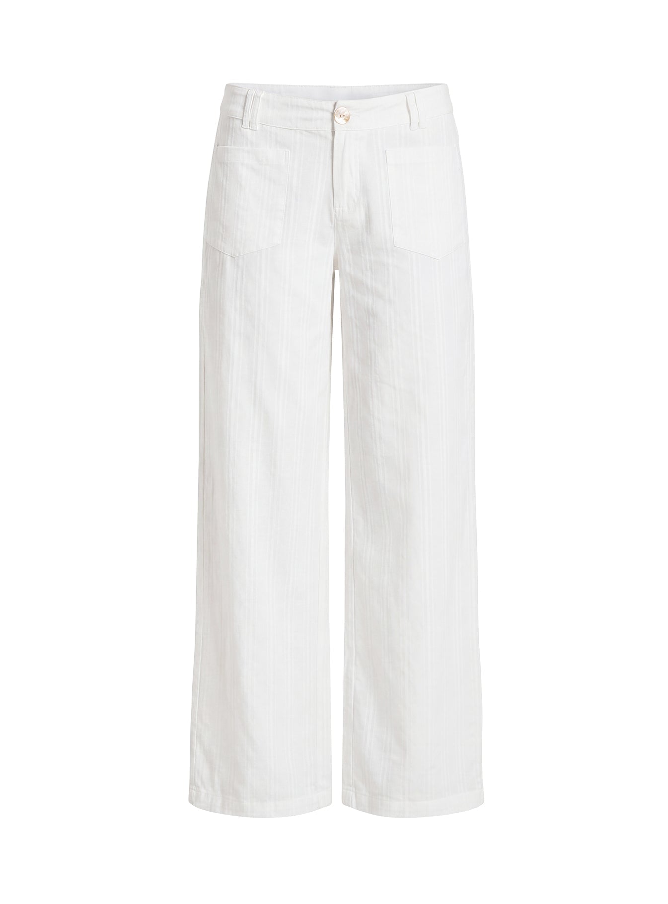 Vendi Low Rise Pant White Petite