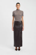Heavy Phoenix Belted Maxi Skirt
