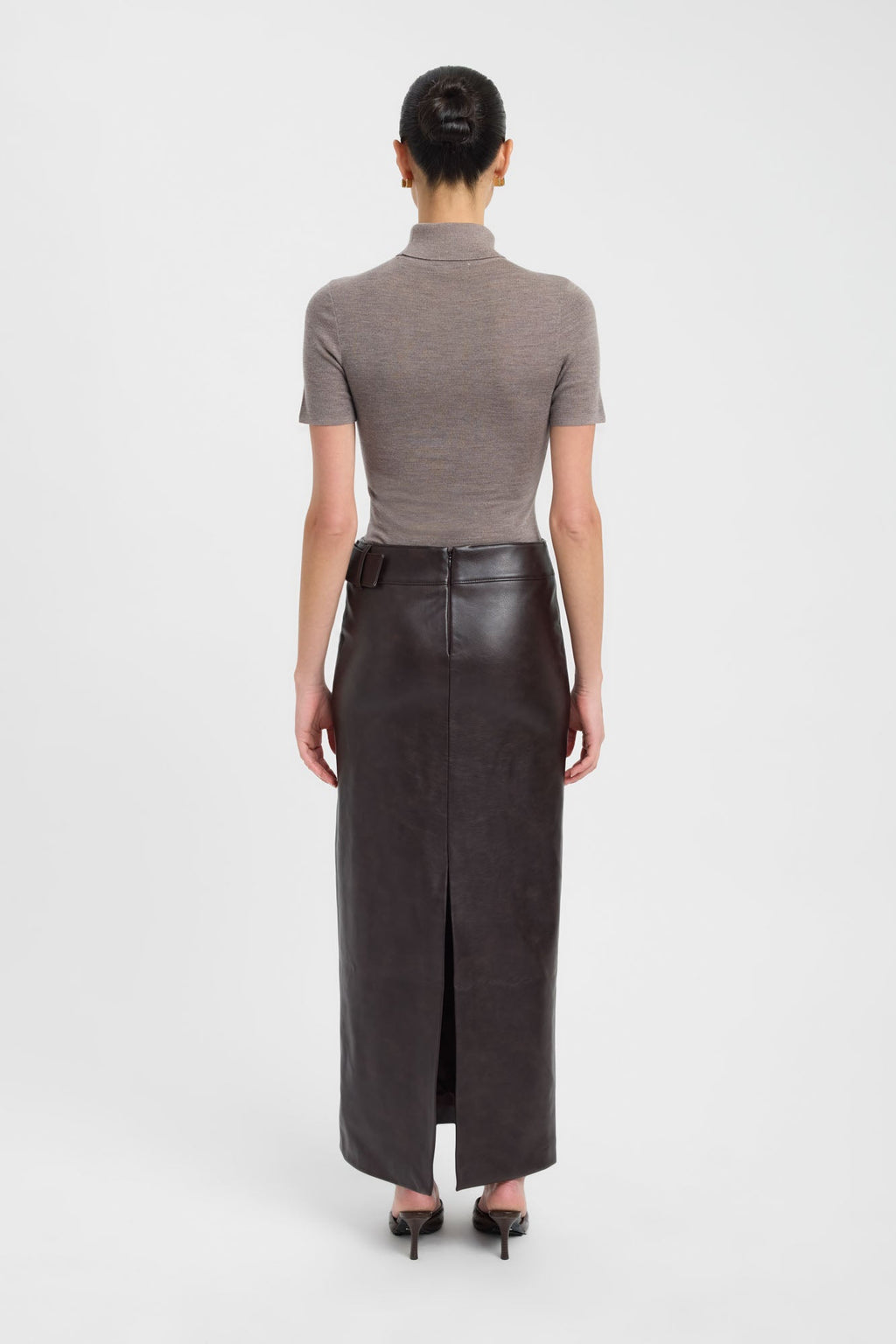 Heavy Phoenix Belted Maxi Skirt