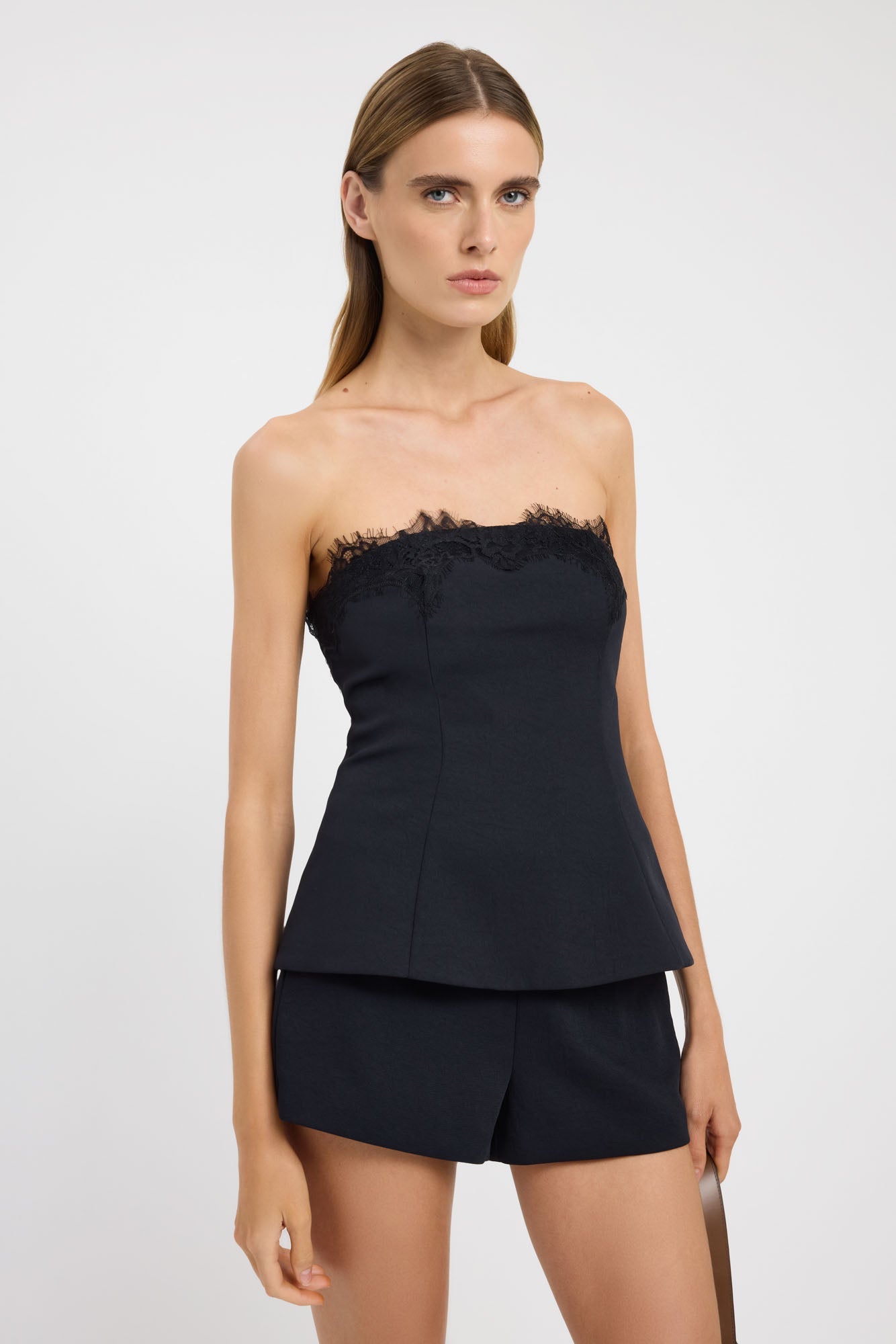 Ariel Strapless Lace Top