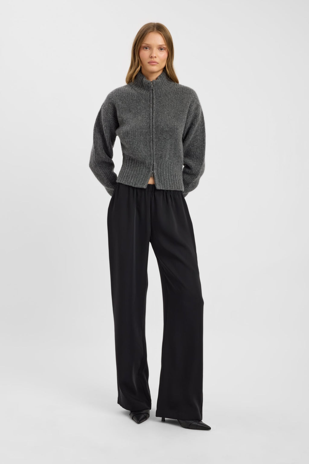 Irina Zip Cardigan