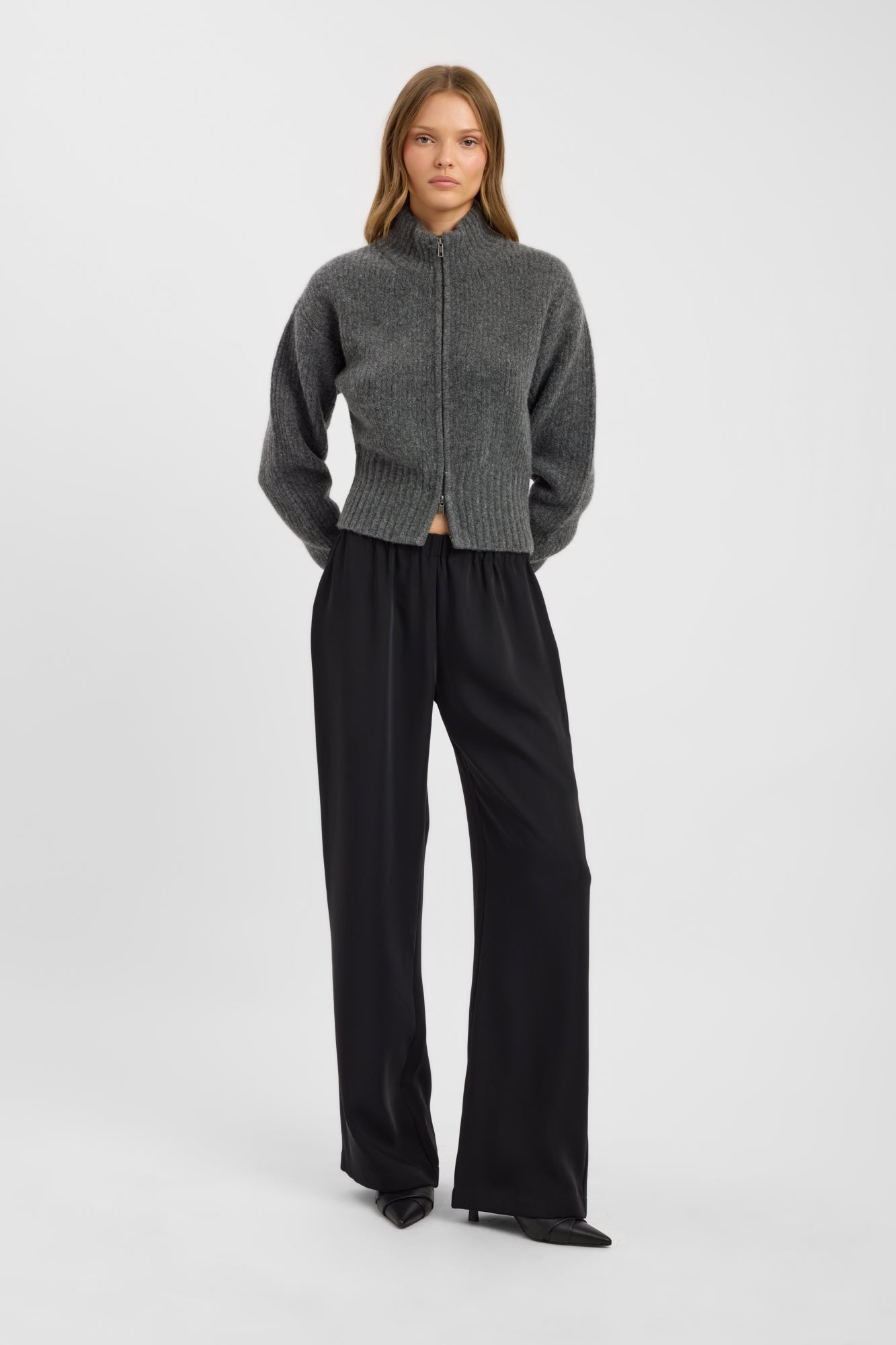 Irina Zip Cardigan