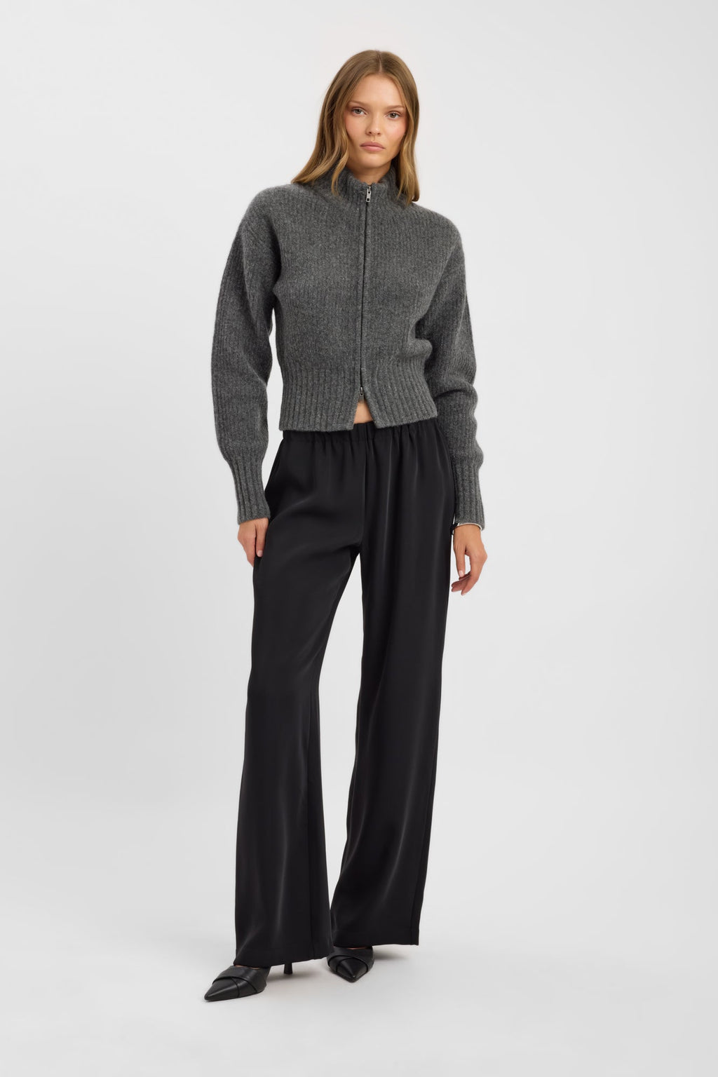Irina Zip Cardigan