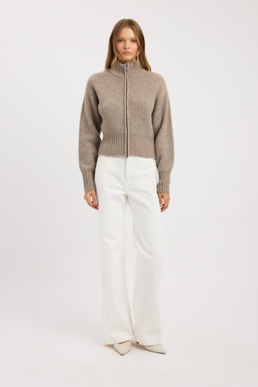 Irina Zip Cardigan