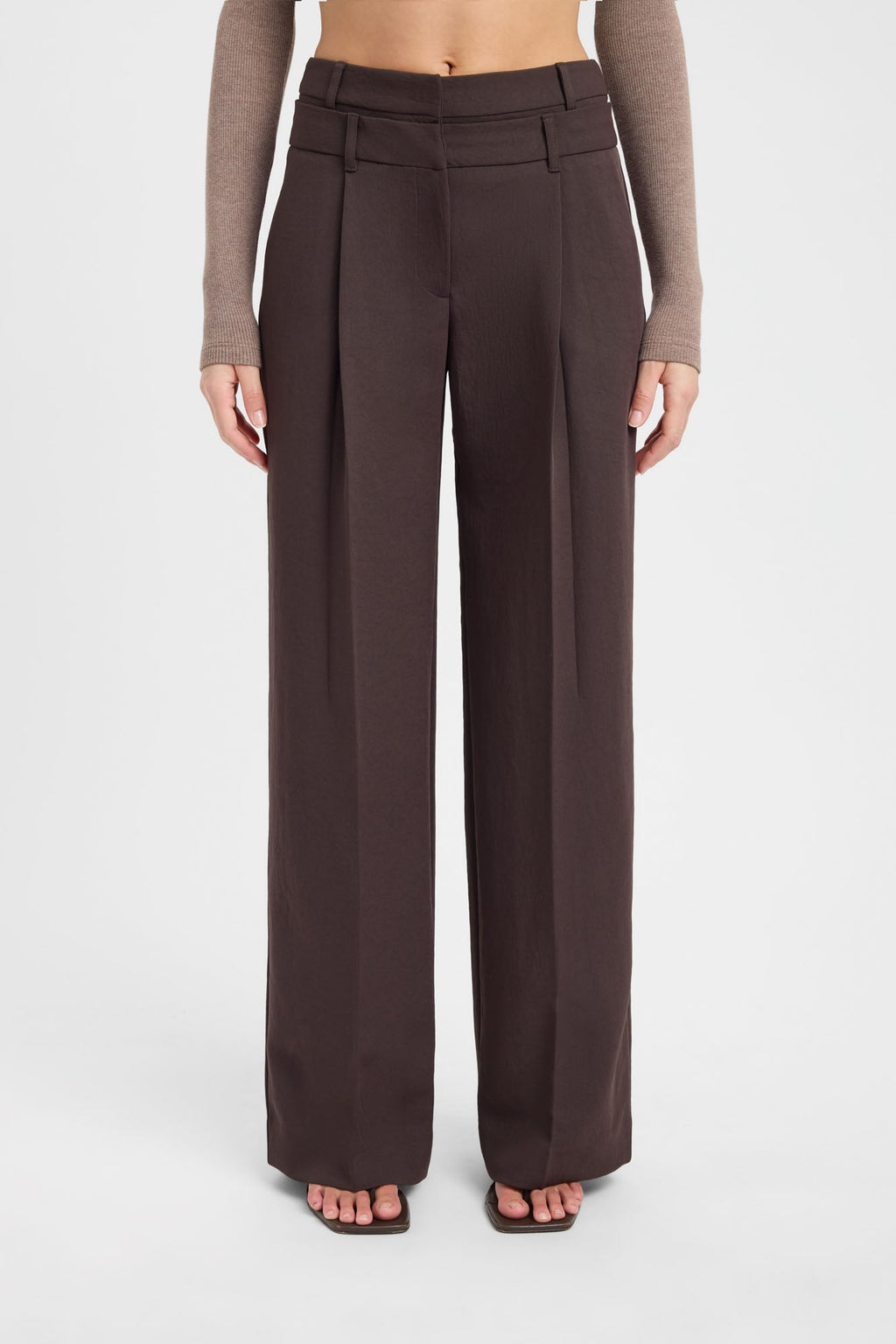 Ariel Double Waistband Pant