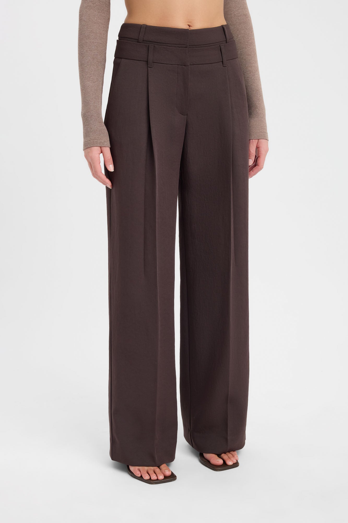 Ariel Double Waistband Pant