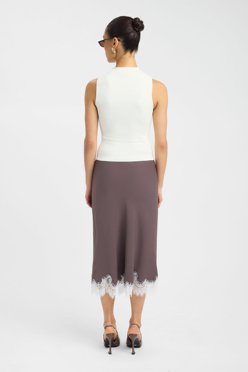 Maria Lace Midi Skirt