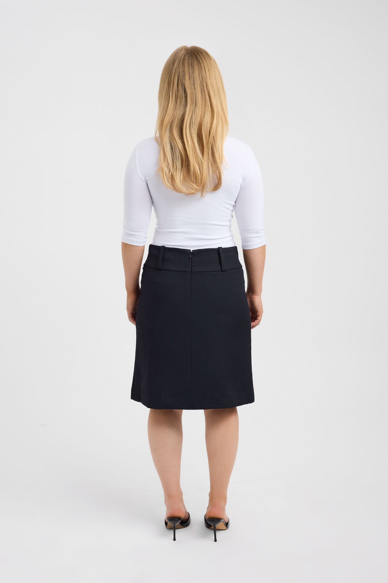 Ariel Low Rise Midi Skirt