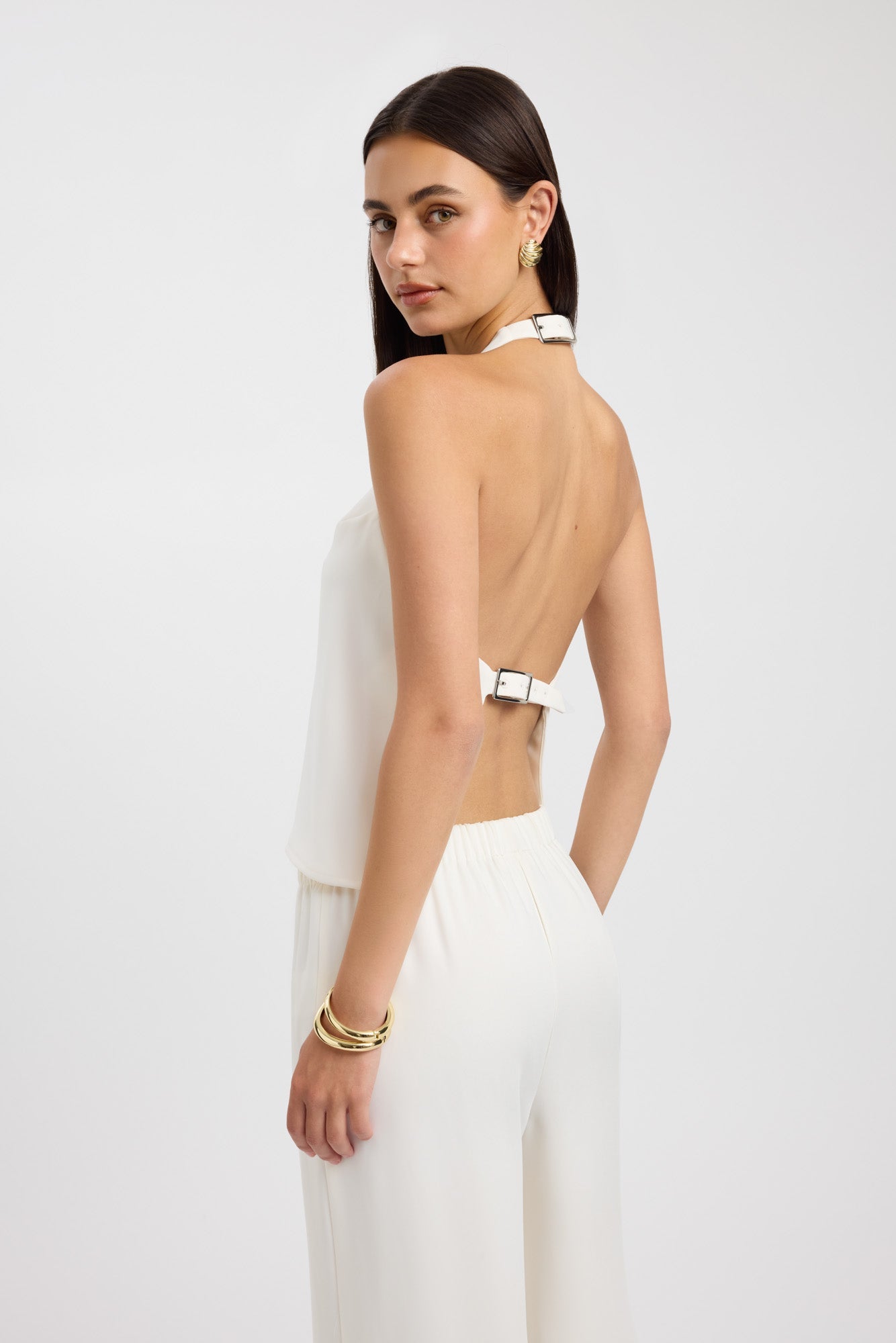 Maria Buckle Top