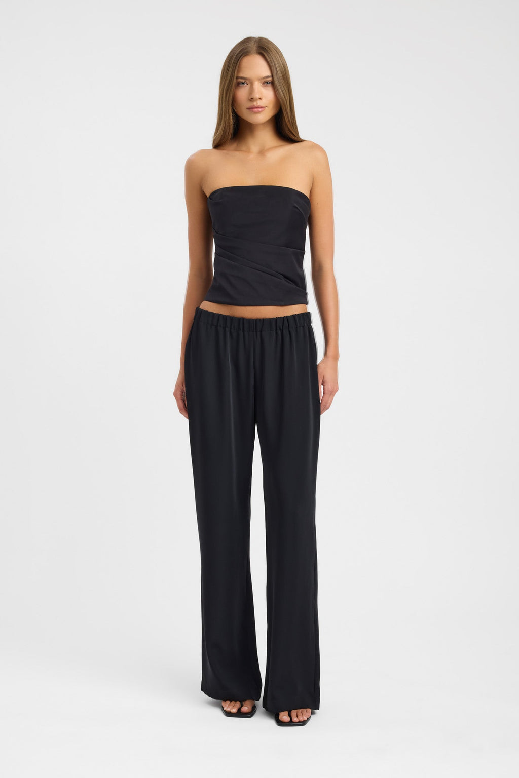 Solana Gathered Bustier Top