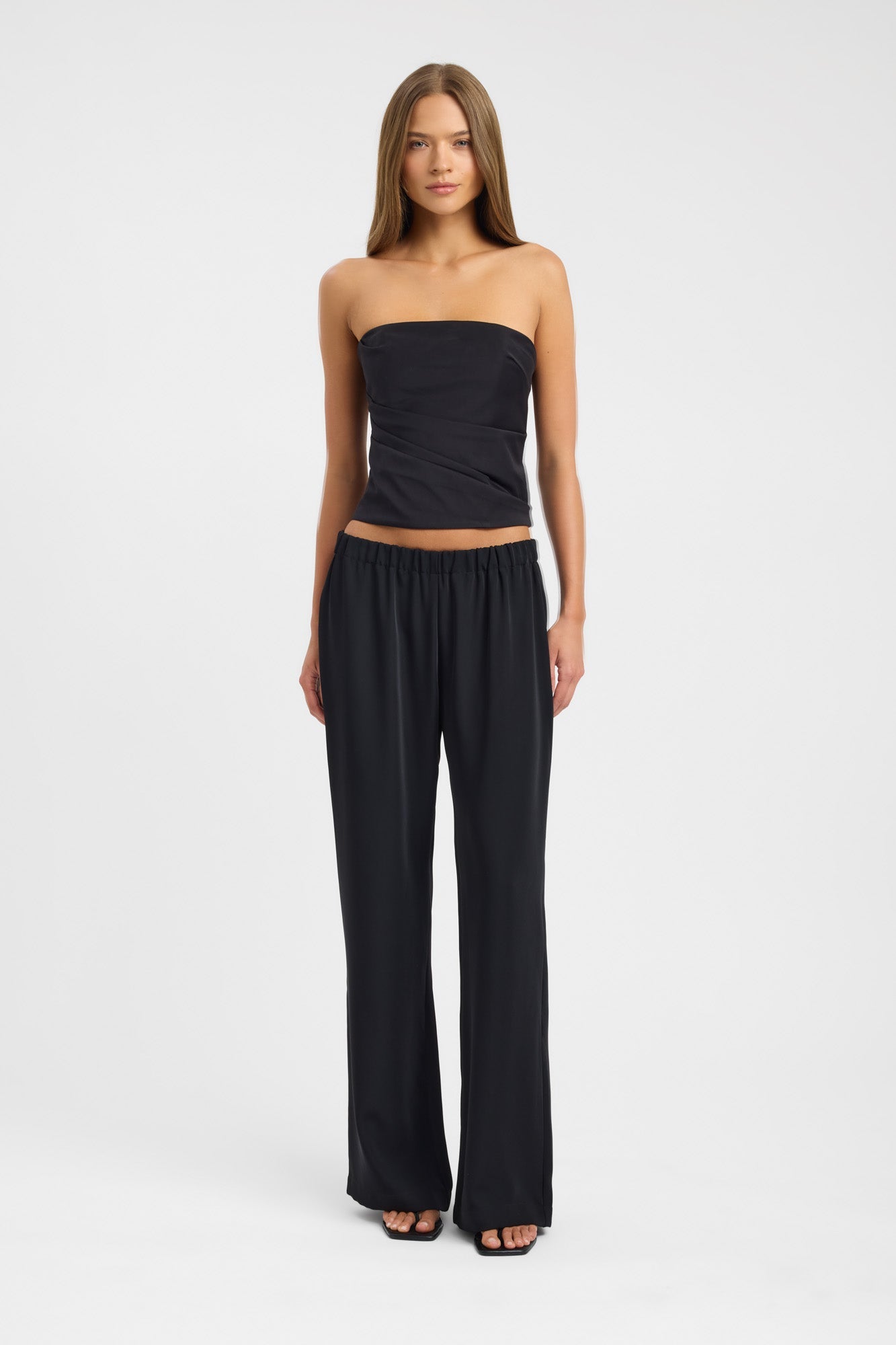 Solana Gathered Bustier Top