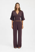 Maria Deep Vee Top