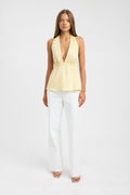 Solana Plunge Top