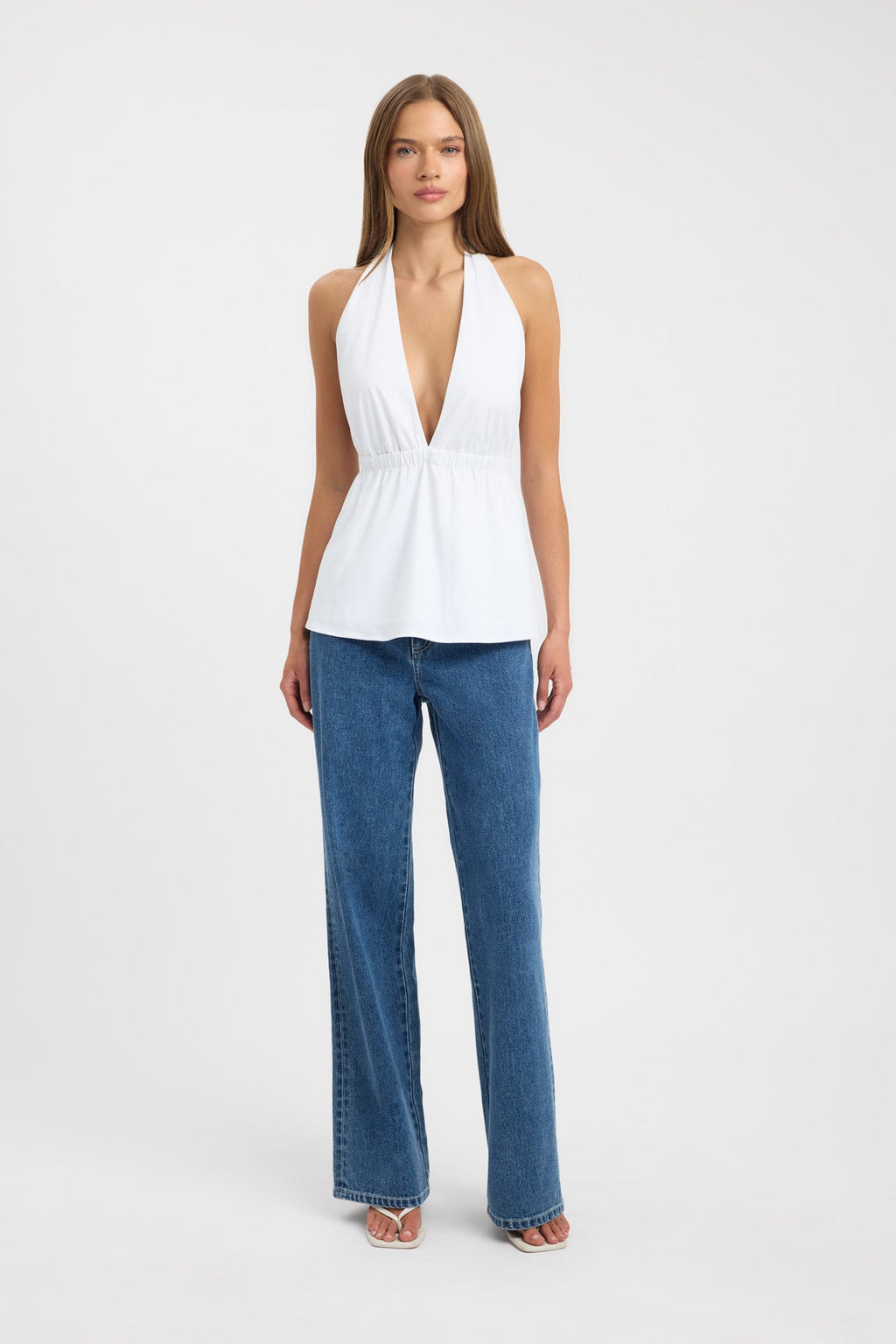 Solana Plunge Top