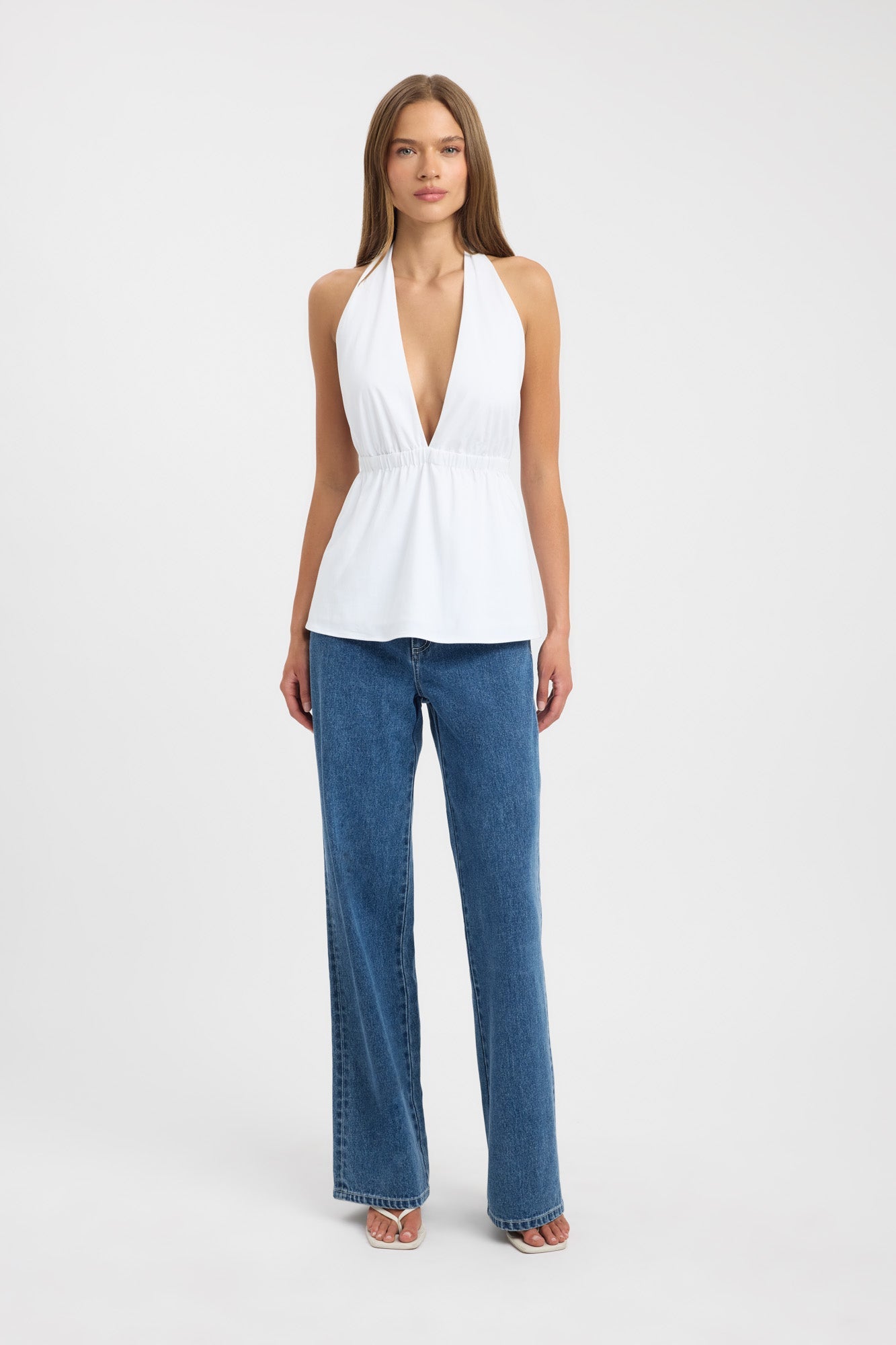 Solana Plunge Top