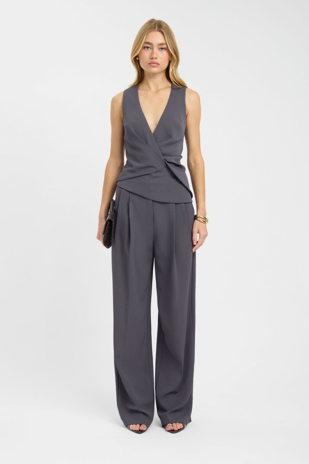 Opal Wrap Front Top
