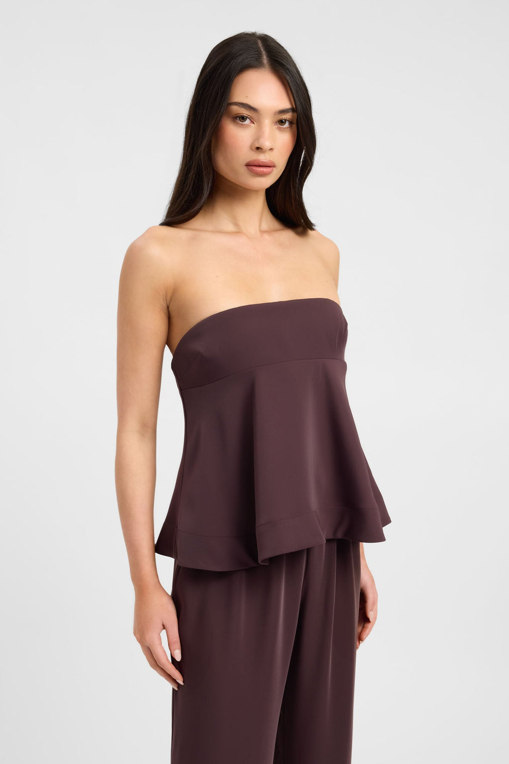 Maria Peplum Top