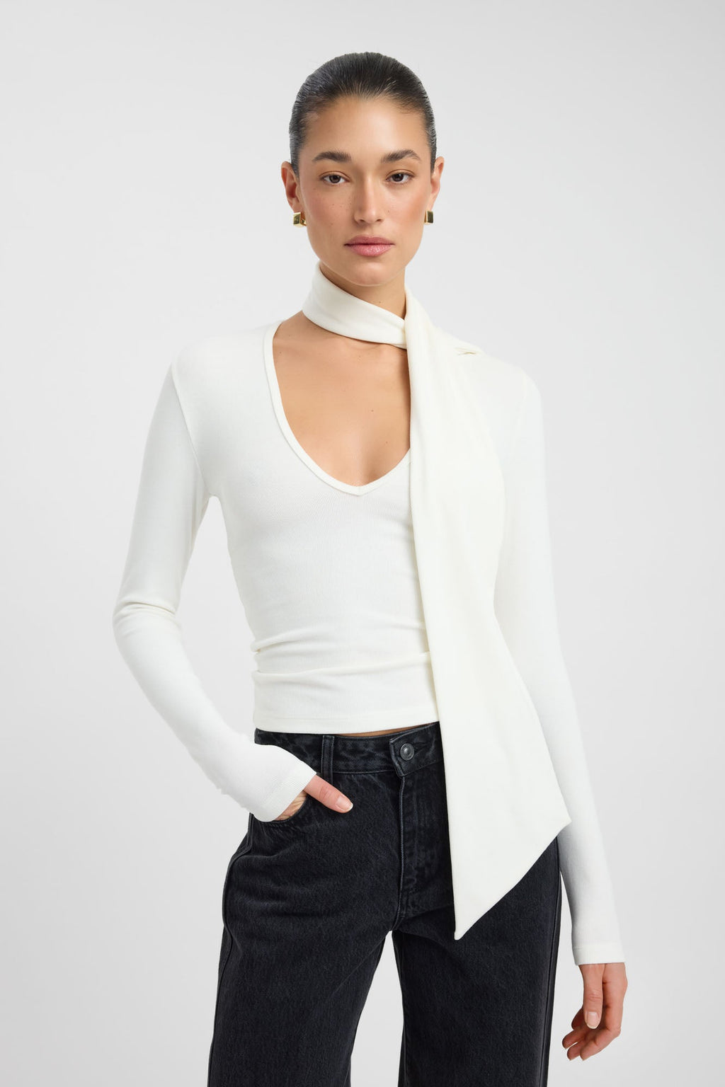 Emory Scarf Top