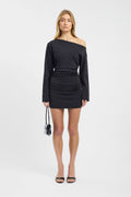 Nova Off Shoulder Long Sleeve Dress