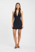 Oyster Mesh Mini Dress