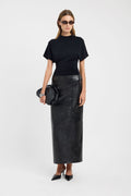 Heavy Phoenix Belted Maxi Skirt