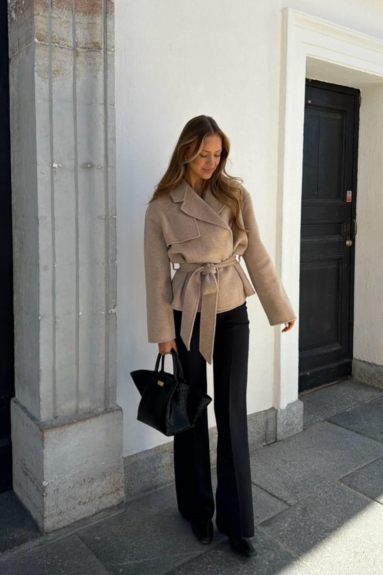 Rommie Cropped Wool Jacket