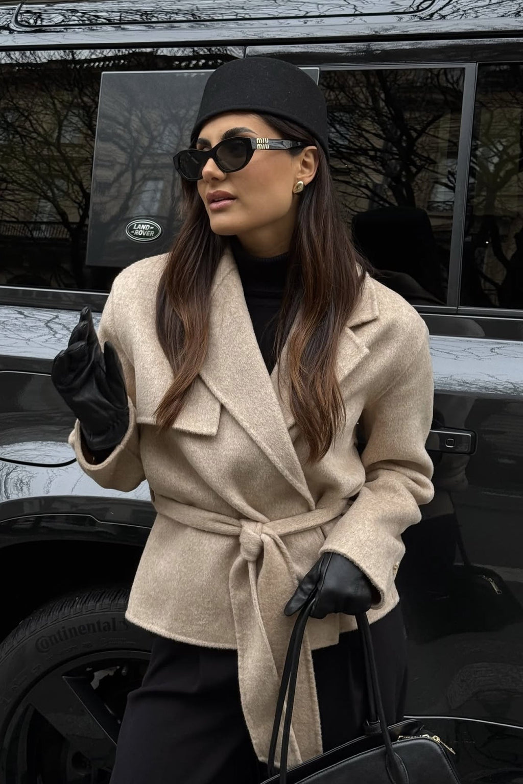 Rommie Cropped Wool Jacket