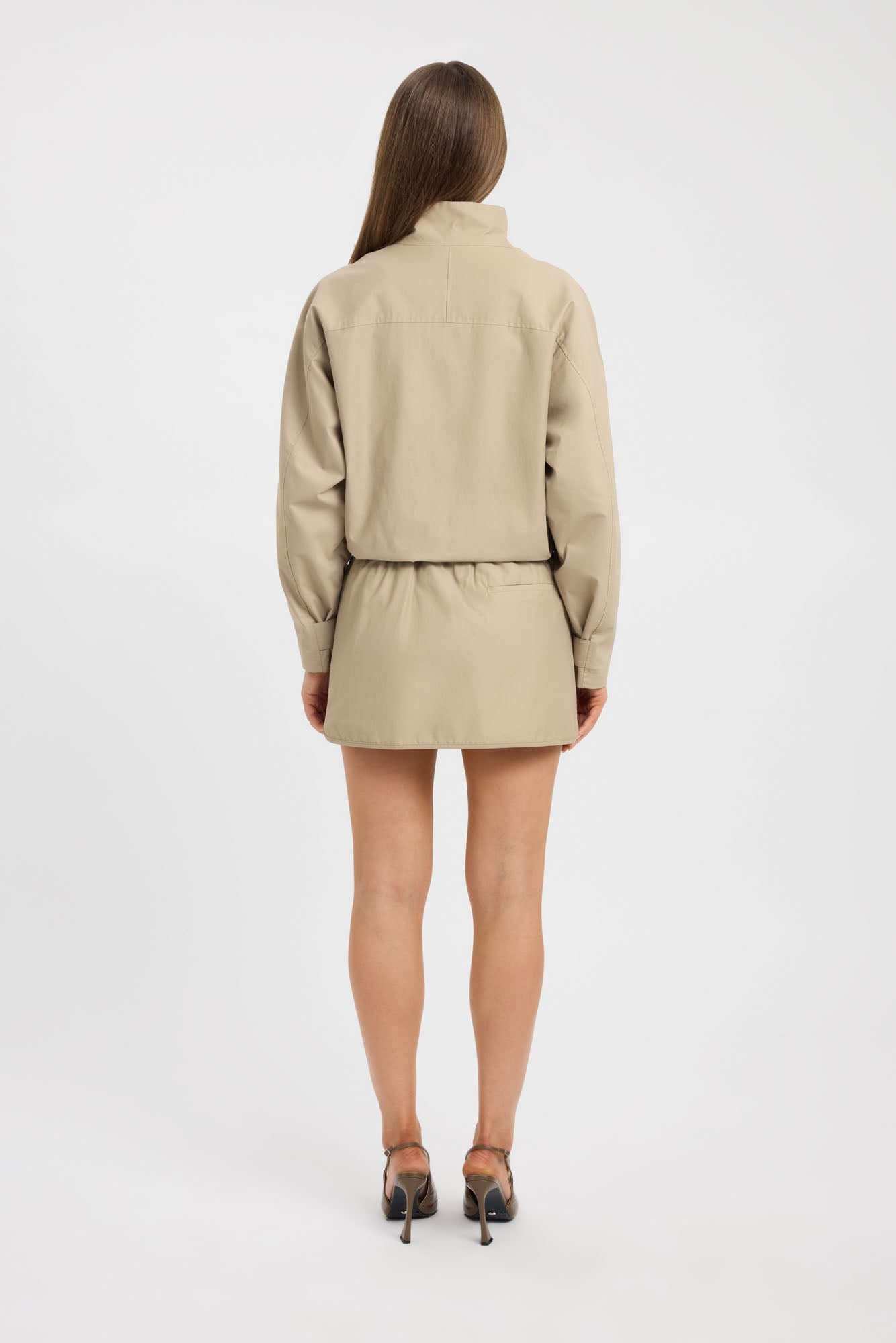 Spencer Contrast Mini Skirt