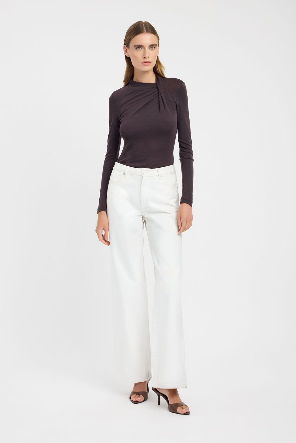 Anna Wool Long Sleeve Top