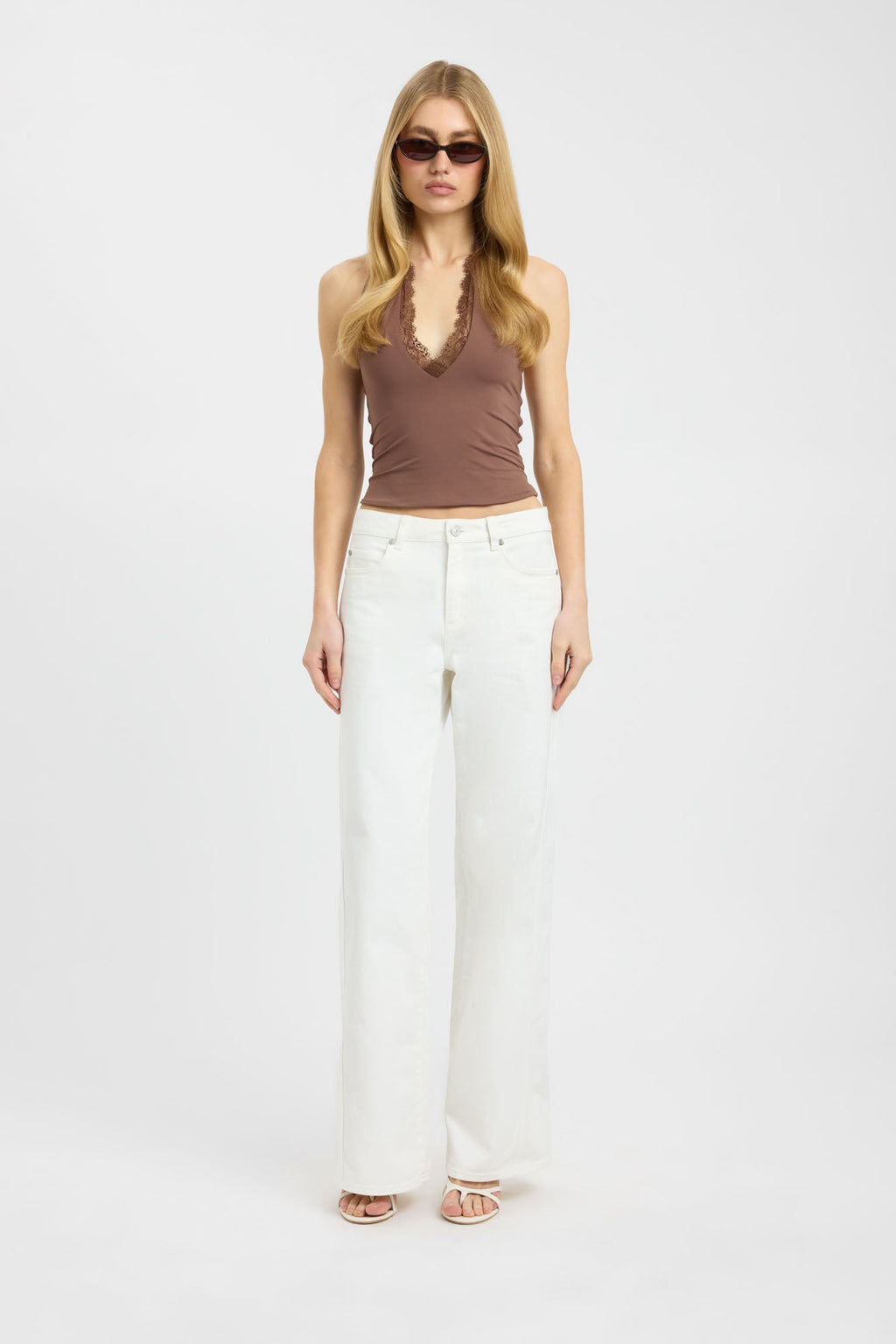 Lila Lace Top