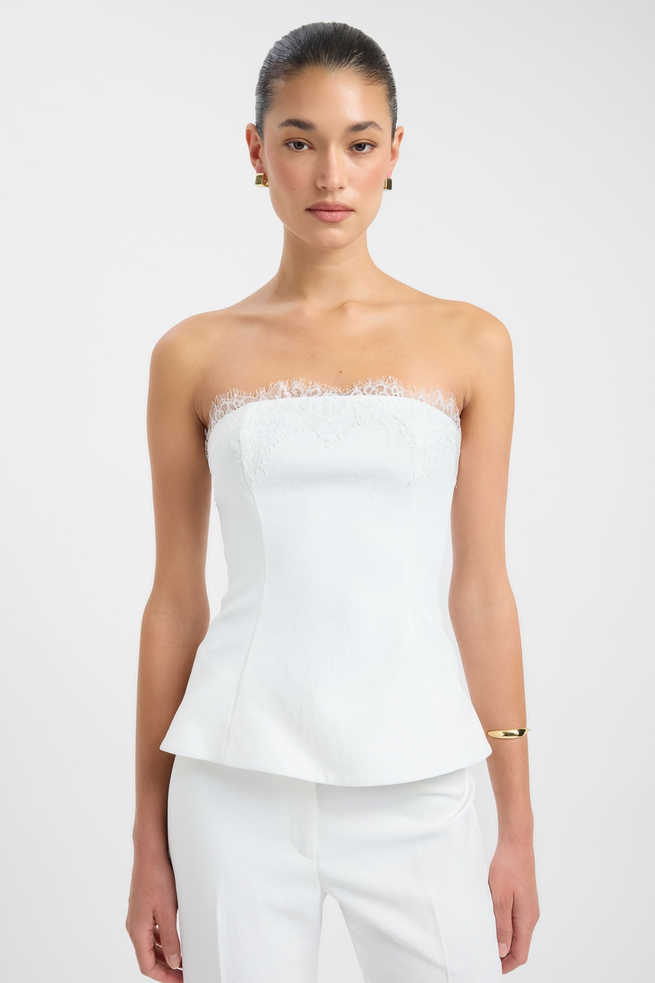 Ariel Strapless Lace Top