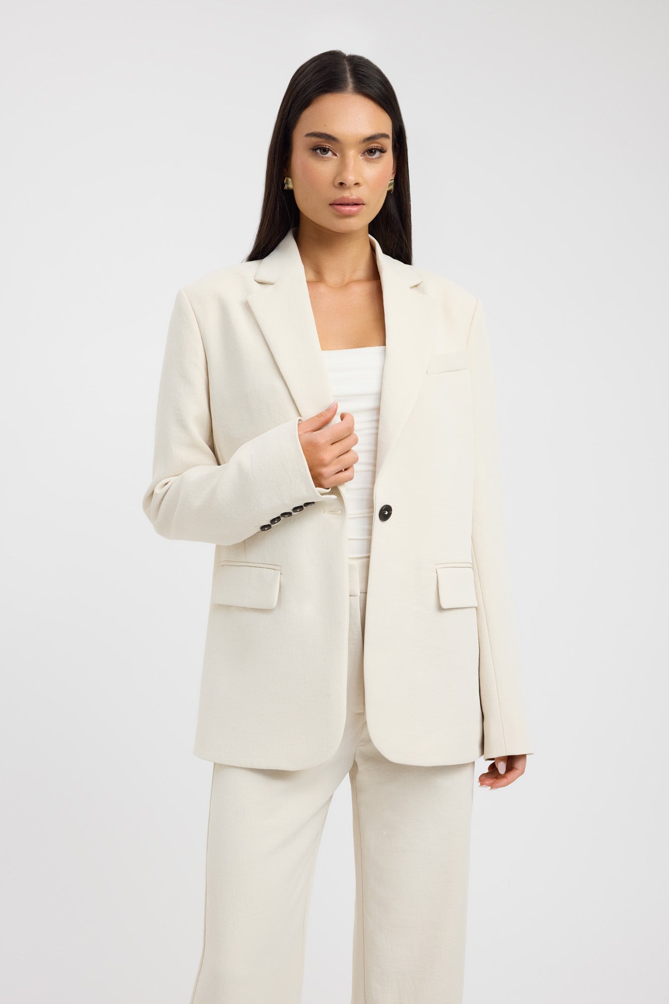 Ariel Button Blazer