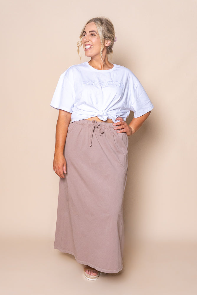 Evolve Skirt in Brown - Foxwood