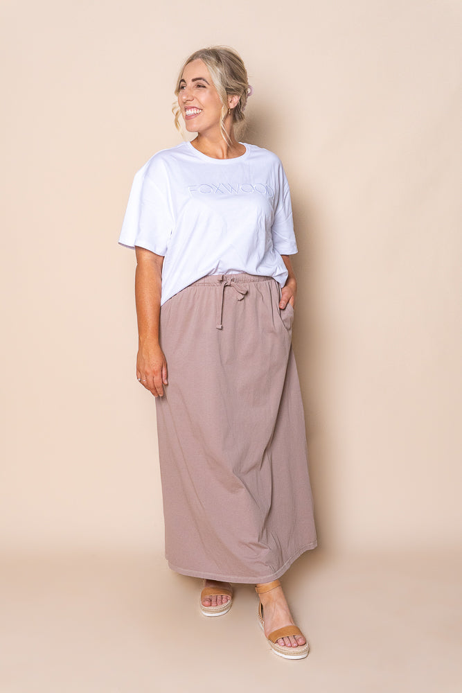 Evolve Skirt in Brown - Foxwood