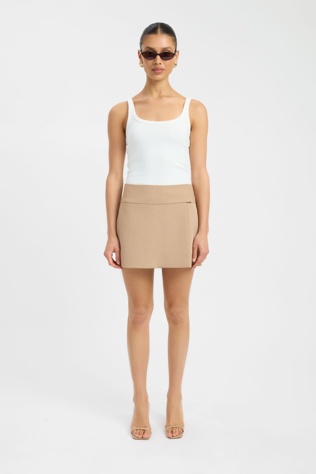 Ariel Tab Mini Skirt
